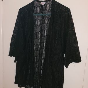 Lularoe Black lace Lindsey